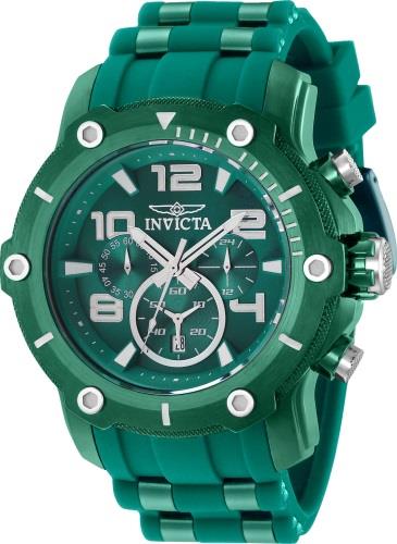 Invicta Miesten kello 40802 Pro Diver Vihreä/Teräs Ø51.5 mm