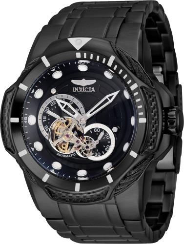 Invicta Miesten kello 39929 Bolt Musta/Teräs Ø51 mm