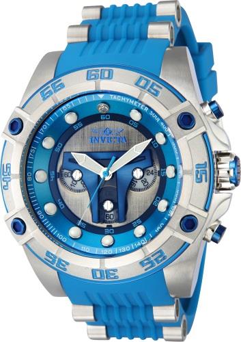 Invicta Miesten kello 40094 Star Wars Hopea/Teräs Ø52 mm