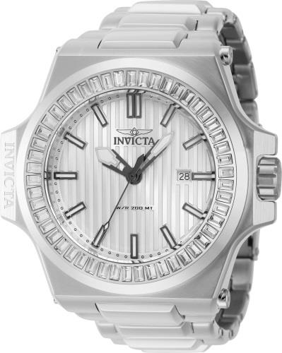 Invicta Miesten kello 43381 Akula Hopea/Teräs Ø58 mm