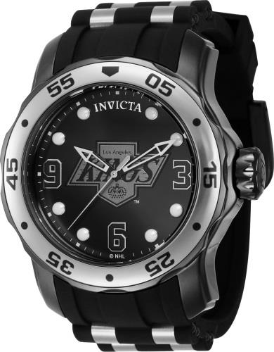 Invicta Miesten kello 42660 NHL Musta/Teräs Ø48 mm