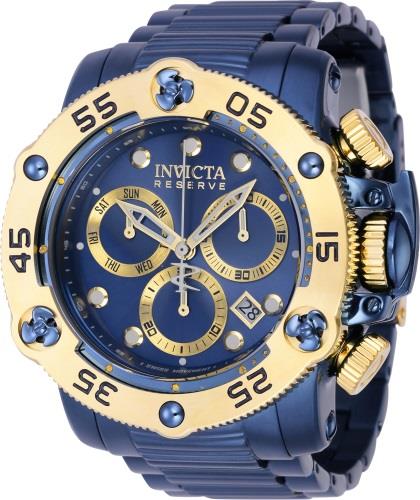 Invicta Miesten kello 38701 Reserve Sininen/Teräs Ø52.5 mm