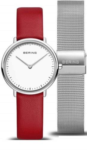 Bering Naisten kello 15729-604 Ultra Slim Valkoinen/Teräs Ø29 mm