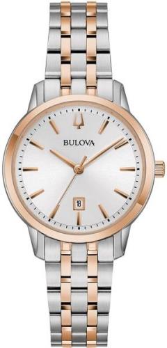 Bulova Naisten kello 98M137 Classic Hopea/Teräs Ø31 mm