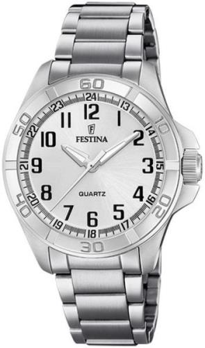 Festina Miesten kello F20434-3 Hopea/Teräs Ø44 mm