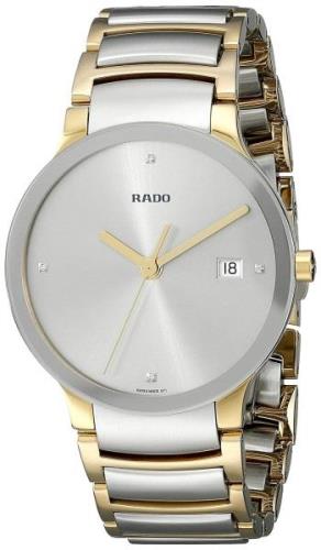 Rado Miesten kello R30931713 Centrix Hopea/18K keltakultaa Ø38 mm