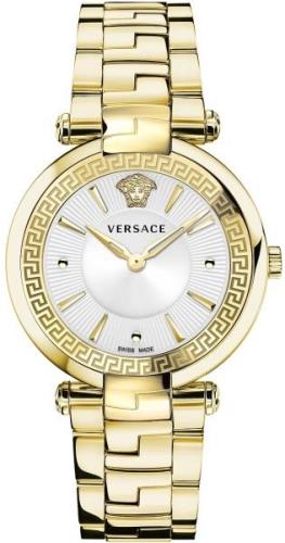 Versace Naisten kello VE2L00521 Revive Hopea/Kullansävytetty teräs