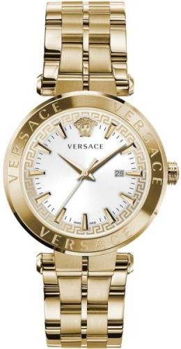 Versace Miesten kello VE2G00521 Aion Valkoinen/Kullansävytetty