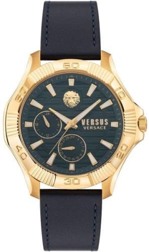 Versus by Versace Miesten kello VSPZT0221 Dtla Sininen/Nahka Ø46 mm