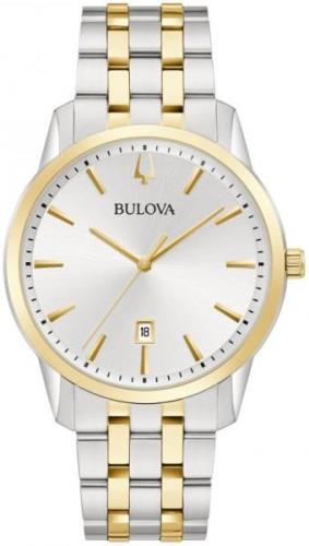 Bulova Miesten kello 98B385 Sutton Hopea/Kullansävytetty teräs Ø40