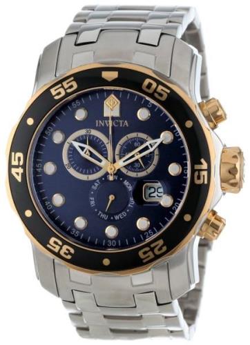 Invicta Miesten kello 80041 Pro Diver Sininen/Teräs Ø48 mm