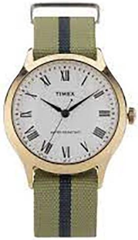 Timex Naisten kello TW2U45000LG Weekender Tekstiili Ø35 mm