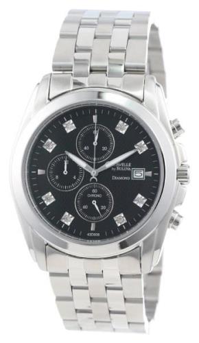 Bulova Miesten kello 43D006 Caravelle Musta/Teräs Ø42 mm