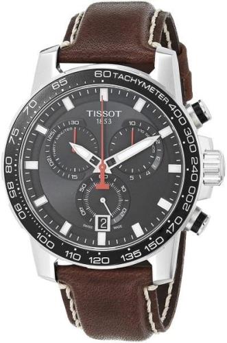 Tissot Miesten kello T125.617.16.051.01 Musta/Nahka Ø45.5 mm