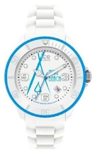 Ice Watch Miesten kello SP.NB.WE.BS13 Valkoinen/Kumi Ø43 mm