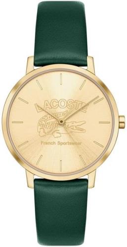 Lacoste Naisten kello 2001233 Crocorigin Kulta/Nahka Ø35 mm