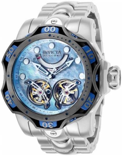 Invicta Miesten kello 35987 Venom Sininen/Teräs Ø52.5 mm