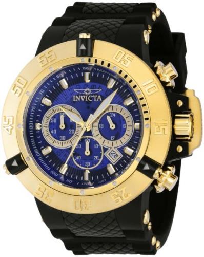 Invicta Miesten kello 38997 Subaqua Sininen/Muovi Ø50 mm