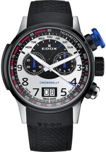 Edox Miesten kello 38001-TINNBU-BN Chronorally Hopea/Kumi Ø48 mm