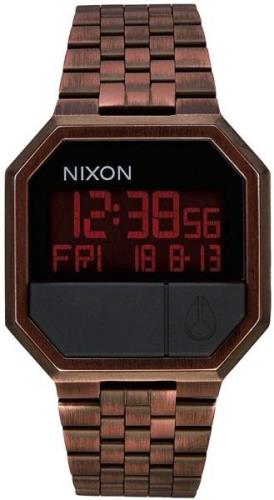 Nixon Miesten kello A158894-00 The Re-Run LCD/Teräs