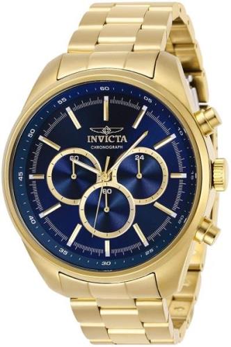 Invicta Miesten kello 29169 Specialty Sininen/Kullansävytetty teräs