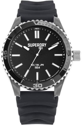 Superdry Miesten kello SYG241E Tokyo Ski Musta/Kumi Ø48 mm