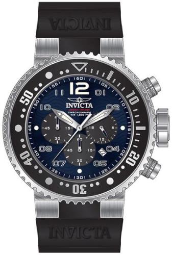 Invicta Miesten kello 26731 Pro Diver Sininen/Kumi Ø52 mm