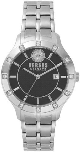 Versus by Versace Naisten kello VSP460118 Musta/Teräs Ø38 mm