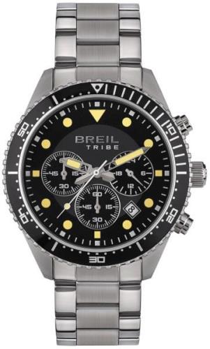 Breil Miesten kello EW0584 Tribe Musta/Teräs Ø42 mm