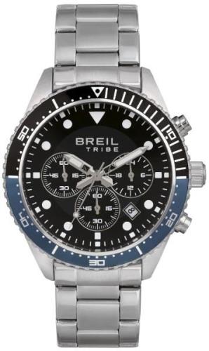 Breil Miesten kello EW0583 Tribe Musta/Teräs Ø42 mm