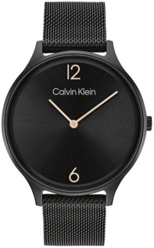 Calvin Klein Naisten kello 1681249 Classic Musta/Teräs Ø38 mm
