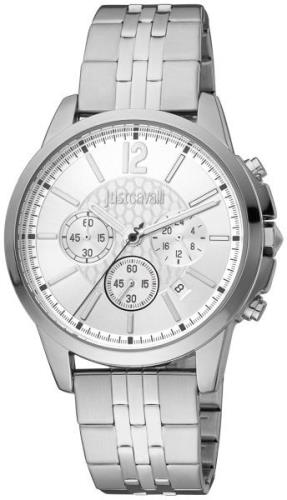 Just Cavalli Miesten kello JC1G175M0255 Classic Hopea/Teräs Ø42 mm