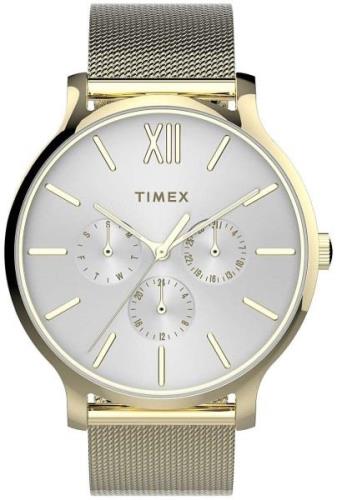 Timex Naisten kello TW2T74600 Classic Hopea/Teräs Ø38 mm