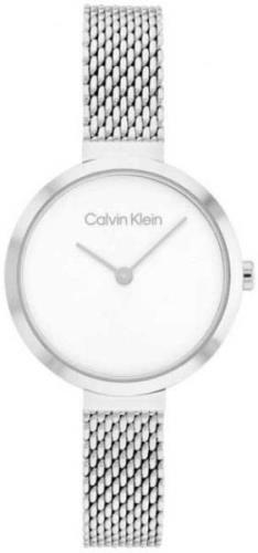 Calvin Klein Naisten kello 25200082 Classic Valkoinen/Teräs Ø28 mm
