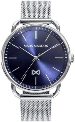 Mark Maddox Miesten kello HM7124-37 Classic Sininen/Teräs Ø40 mm