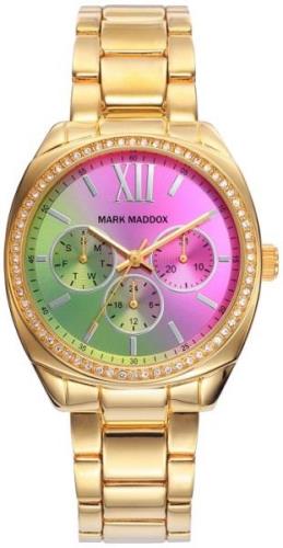 Mark Maddox Naisten kello MM6012-93 Classic Kullansävytetty teräs