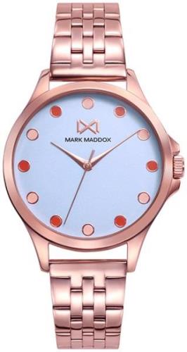 Mark Maddox Naisten kello MM7140-96 Classic Punakultasävyinen Ø35 mm
