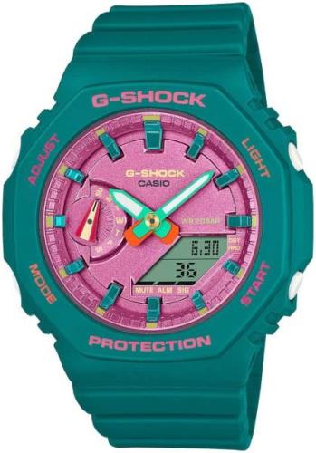 Casio Naisten kello GMA-S2100BS-3AER G-Shock Pinkki/Muovi Ø42.9 mm