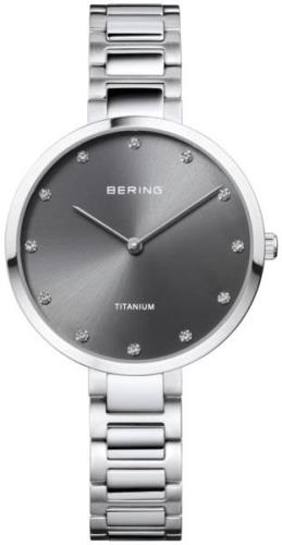 Bering Naisten kello 11334-772 Titanium Harmaa/Titaani Ø35 mm