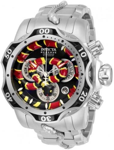 Invicta Miesten kello 30846 Musta/Teräs Ø52.5 mm