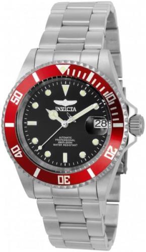 Invicta Miesten kello 22830 Pro Diver Musta/Teräs Ø40 mm