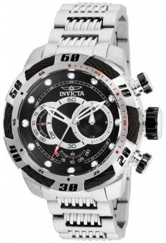 Invicta Miesten kello 25478 Speedway Musta/Teräs Ø50 mm