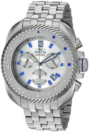 Invicta Miesten kello 26419 Jason Taylor Hopea/Teräs Ø50 mm