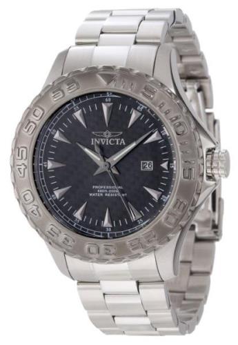 Invicta Miesten kello 12555 Pro Diver Musta/Teräs Ø47 mm