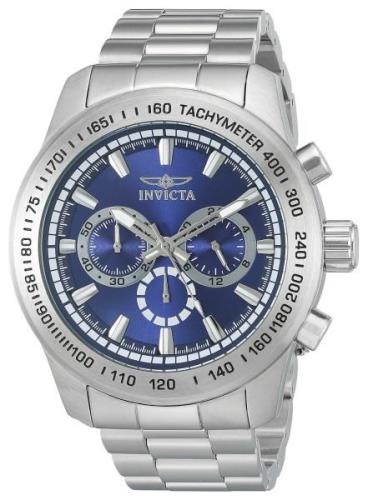 Invicta Miesten kello 21795 Speedway Sininen/Teräs Ø48 mm