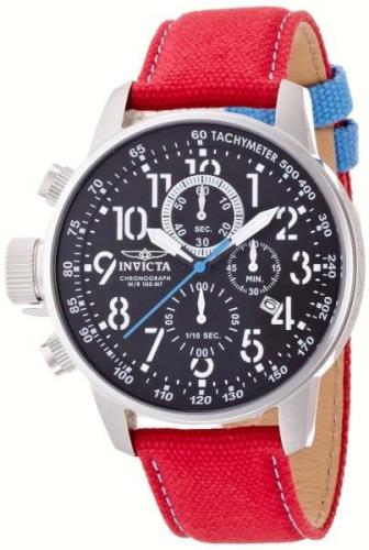 Invicta Miesten kello 12070 Force Musta/Tekstiili Ø46 mm