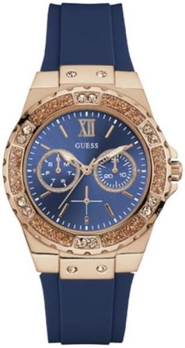 Guess Naisten kello W1053L1 Limelight Sininen/Kumi Ø38 mm