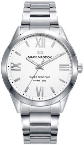 Mark Maddox Miesten kello HM1007-03 Classic Teräs Ø43 mm