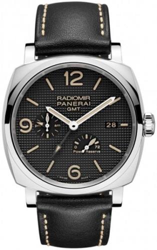 Panerai Miesten kello PAM00628 Radiomir Musta/Nahka Ø45 mm