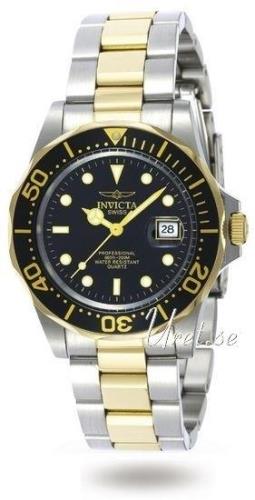 Invicta Miesten kello 9309 Pro Diver Musta/Kullansävytetty teräs